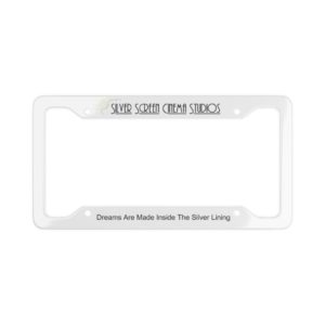 Studio License Plate Frame