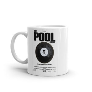 The Pool Game White glossy mug