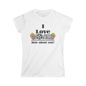Women's I Love Movies T-Shirt