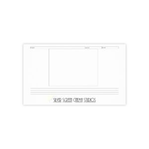 1.33 (4x3) Aspect Ratio Storyboard Post-it® Note Pads