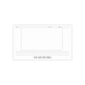 1.85 Aspect Ratio Storyboard Post-it® Note Pads