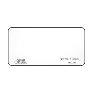 Writer's Block Desk Mat